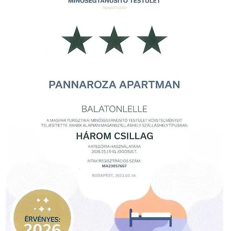 Pannaroza Apartmán *